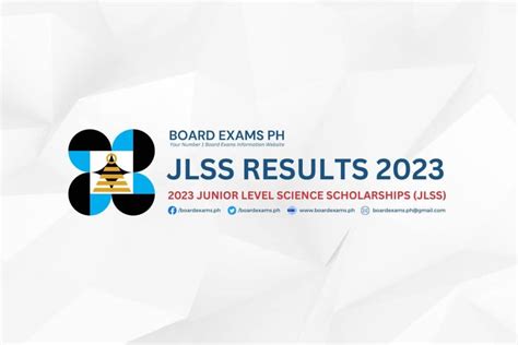 LIST OF PASSERS: 2023 Junior Level Science Scholarships .